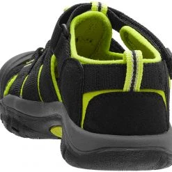 Keen Newport H2 Chaussures Adolescents, noir 9 Keen Newport H2 Chaussures Adolescents, noir -Chaussures Soldes Boutique 9212 blacklime green 3qr 4