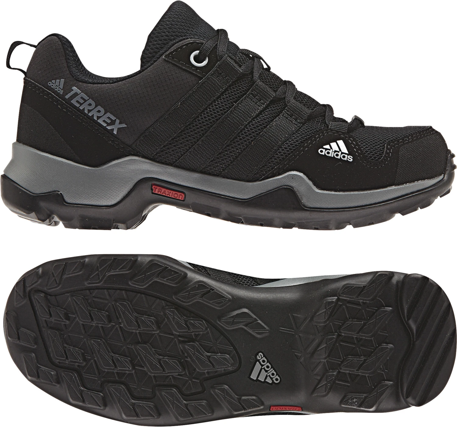 Adidas TERREX AX2R Chaussures de randonnée Léger Enfant, noir 2 Adidas TERREX AX2R Chaussures de randonnée Léger Enfant, noir – Image 2