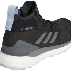 Adidas TERREX Free Hiker Gore-Tex Chaussures de randonnée Femme, rose/vert -Chaussures Soldes Boutique adidas terrex free hiker gtx schuhe damen carbon grey four glossy blue 2 1