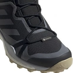 Adidas TERREX Skychaser LT Mid GTX Chaussures de randonnée Femme, noir/gris -Chaussures Soldes Boutique adidas terrex skychaser lt mid gtx hiking shoes women core black halo silver halo blue 3