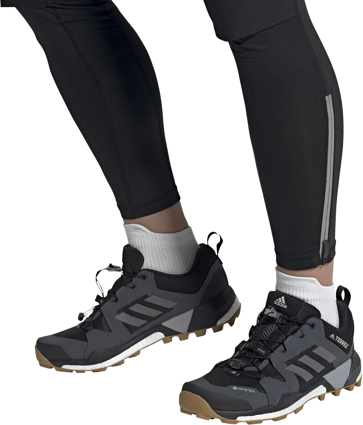 Adidas TERREX Skychaser XT GTX Chaussures de randonnée Homme, noir/jaune 5 Adidas TERREX Skychaser XT GTX Chaussures de randonnée Homme, noir/jaune – Image 5