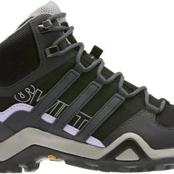 Adidas TERREX Swift R2 Mid Gore-Tex Chaussures de randonnée Femme, noir/gris