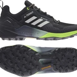 Adidas TERREX Swift R3 Gore-Tex Chaussures de randonnée Homme, noir/gris 9 Adidas TERREX Swift R3 Gore-Tex Chaussures de randonnée Homme, noir/gris -Chaussures Soldes Boutique adidas terrex swift r3 gore tex hiking shoes men core black grey one solar yellow 4 1