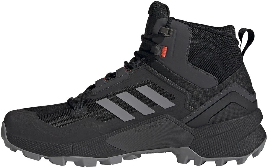 Adidas TERREX Swift R3 Mid Gore-Tex Chaussures de randonnée Homme, noir/bleu 2 Adidas TERREX Swift R3 Mid Gore-Tex Chaussures de randonnée Homme, noir/bleu – Image 2