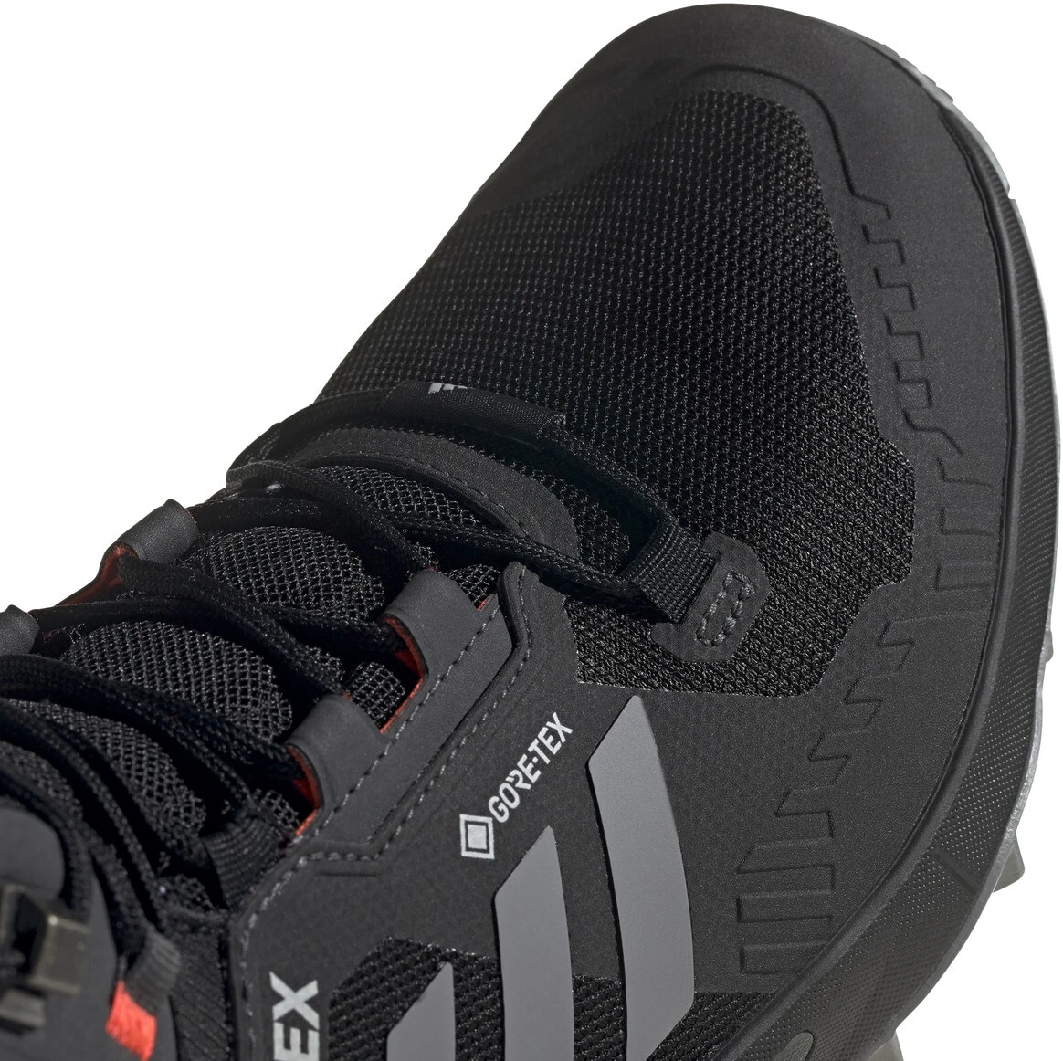 Adidas TERREX Swift R3 Mid Gore-Tex Chaussures de randonnée Homme, noir/bleu 4 Adidas TERREX Swift R3 Mid Gore-Tex Chaussures de randonnée Homme, noir/bleu – Image 4