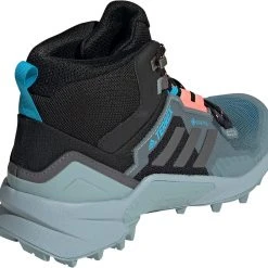 Adidas TERREX Swift R3 Mid GTX Chaussures de randonnée Femme, noir -Chaussures Soldes Boutique adidas terrex swift r3 mid gtx hiking shoes women core black grey five acid red 2