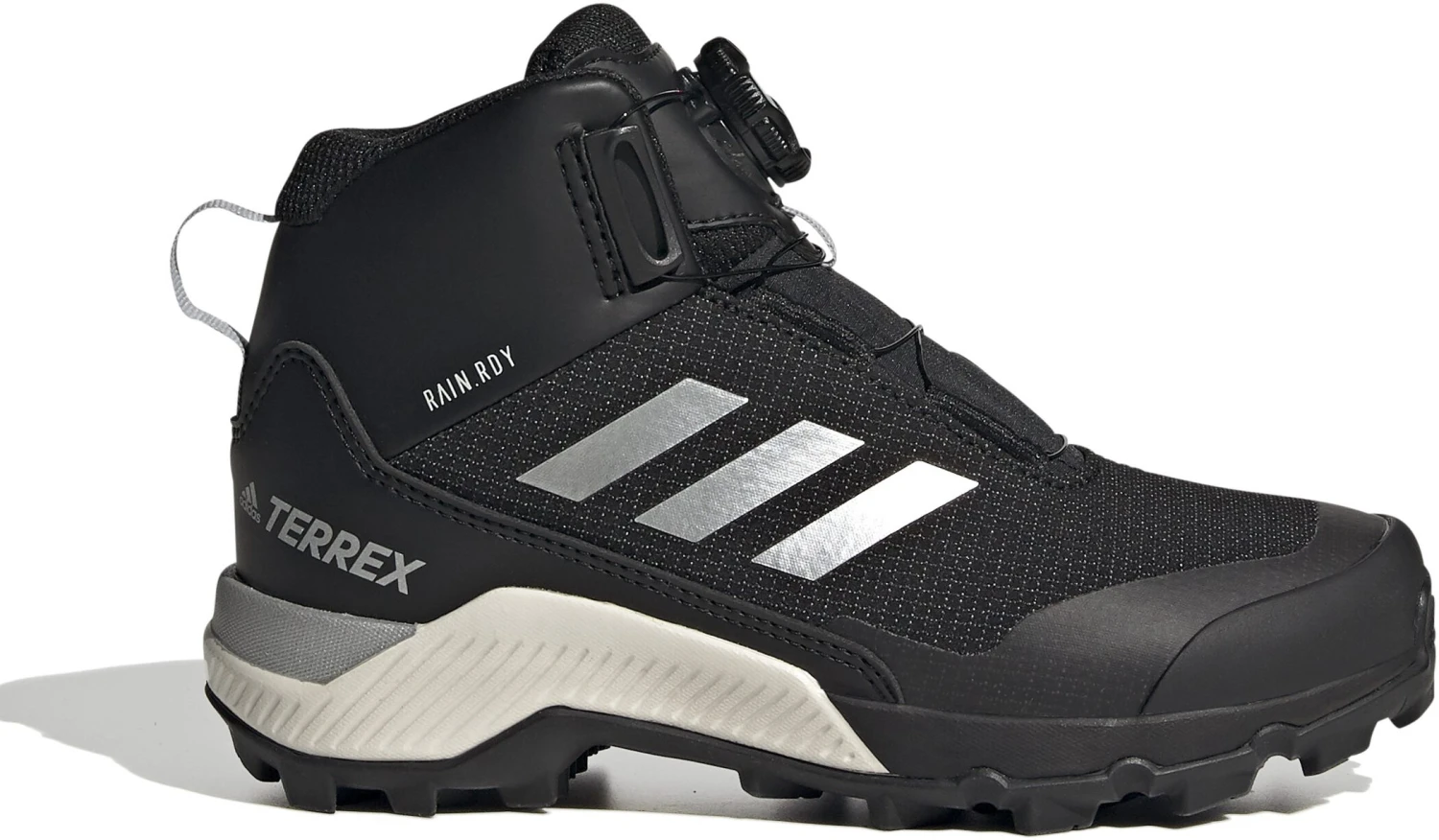 Adidas TERREX Winter Mid Boa Rain.RDY Chaussures de randonnée Enfant, noir 3 Adidas TERREX Winter Mid Boa Rain.RDY Chaussures de randonnée Enfant, noir – Image 3