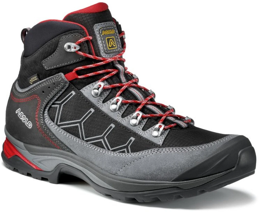 Asolo Falcon GV Chaussures Homme, gris/noir 1 Asolo Falcon GV Chaussures Homme, gris/noir