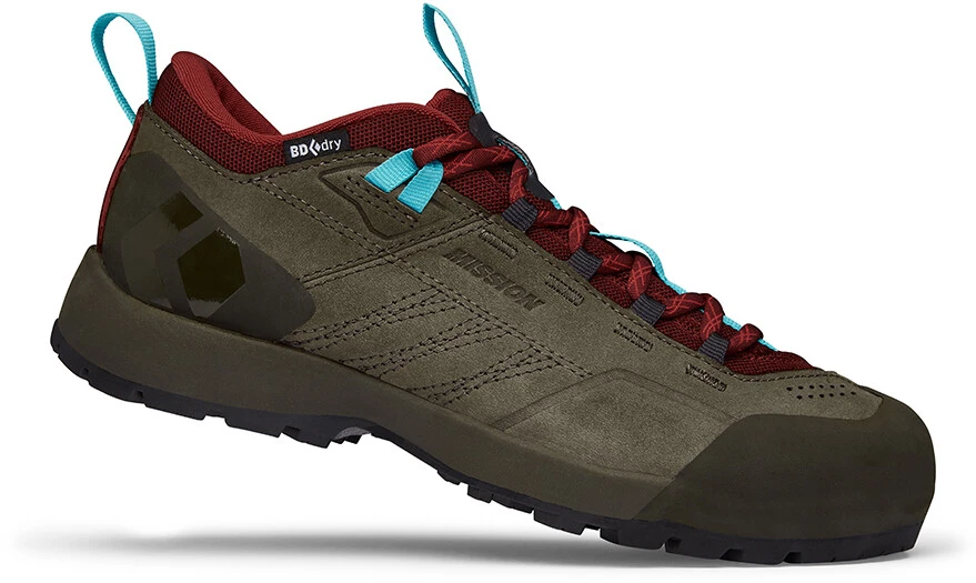 Black Diamond Mission Leather Low WP Approach Shoes Women, violet/noir 3 Black Diamond Mission Leather Low WP Approach Shoes Women, violet/noir – Image 3