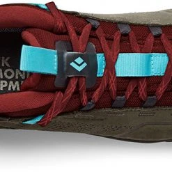 Black Diamond Mission Leather Low WP Approach Shoes Women, marron/rouge -Chaussures Soldes Boutique black diamond mission leather low wp approach shoes women malted grenadine 4