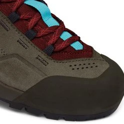 Black Diamond Mission Leather Low WP Approach Shoes Women, marron/rouge -Chaussures Soldes Boutique black diamond mission leather low wp approach shoes women malted grenadine 6