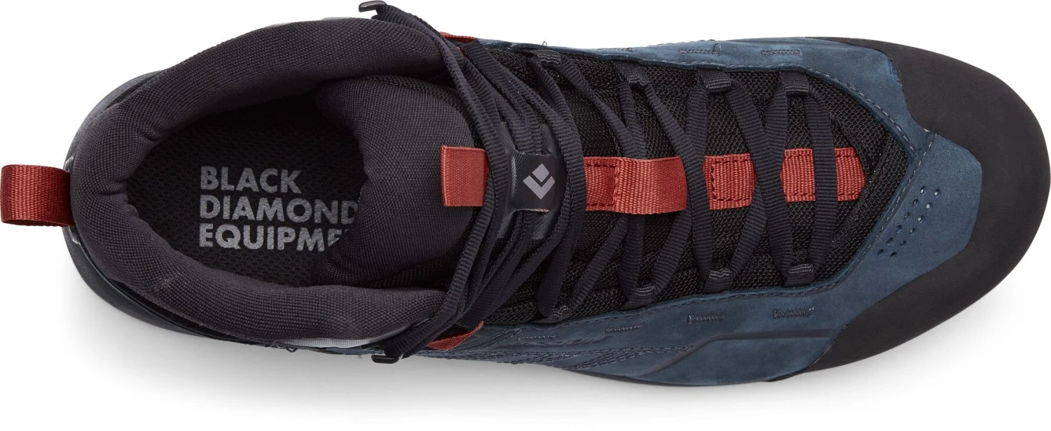 Black Diamond Mission Leather Mid WP Chaussures d'approche Homme, noir/marron 3 Black Diamond Mission Leather Mid WP Chaussures d'approche Homme, noir/marron – Image 3