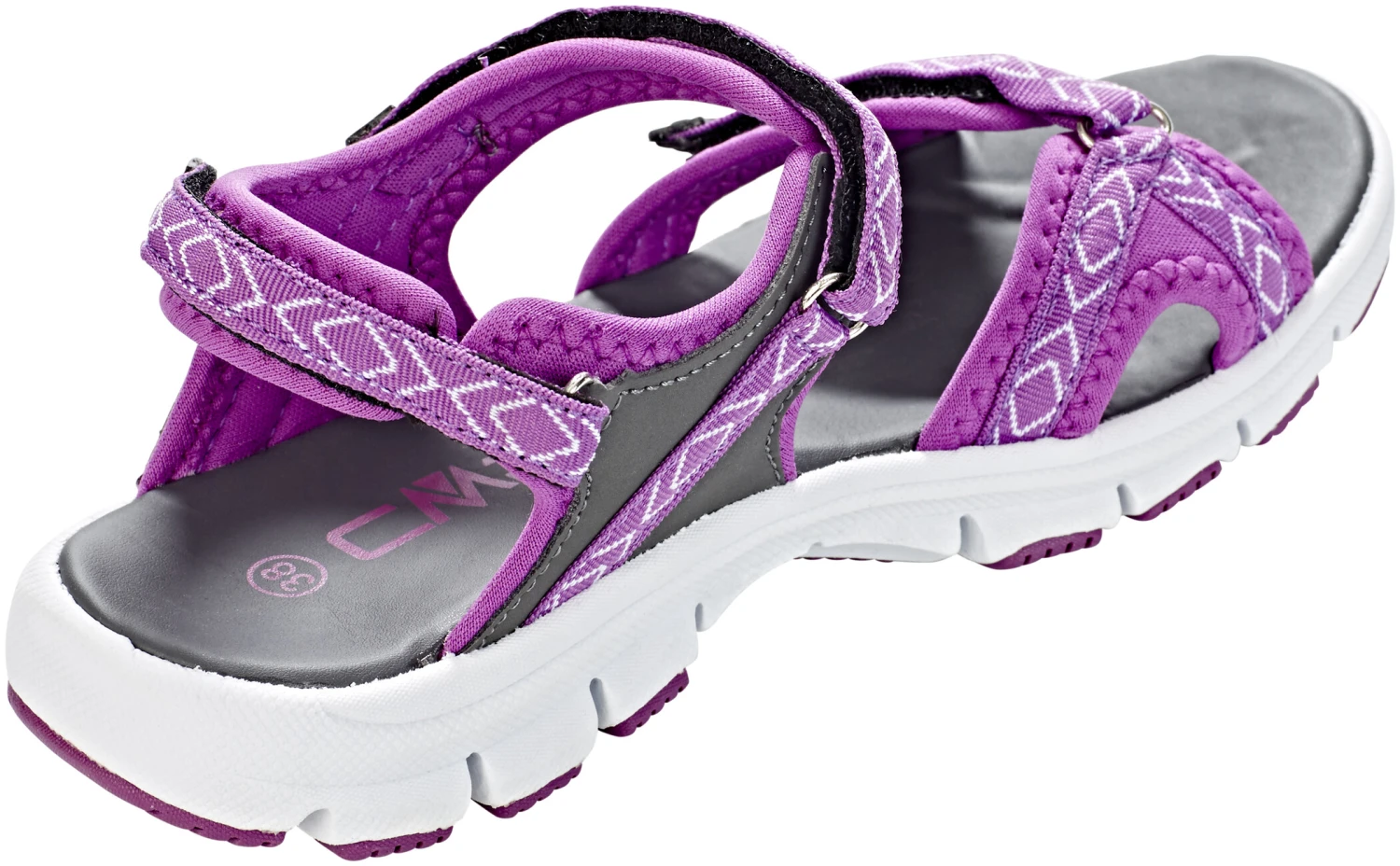 CMP Campagnolo Almaak Chaussures de randonnée Femme, gris/blanc 2 CMP Campagnolo Almaak Chaussures de randonnée Femme, gris/blanc – Image 2