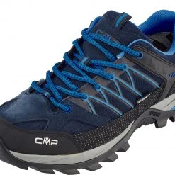 CMP Campagnolo Rigel WP Chaussures de trekking basses Homme, noir/bleu