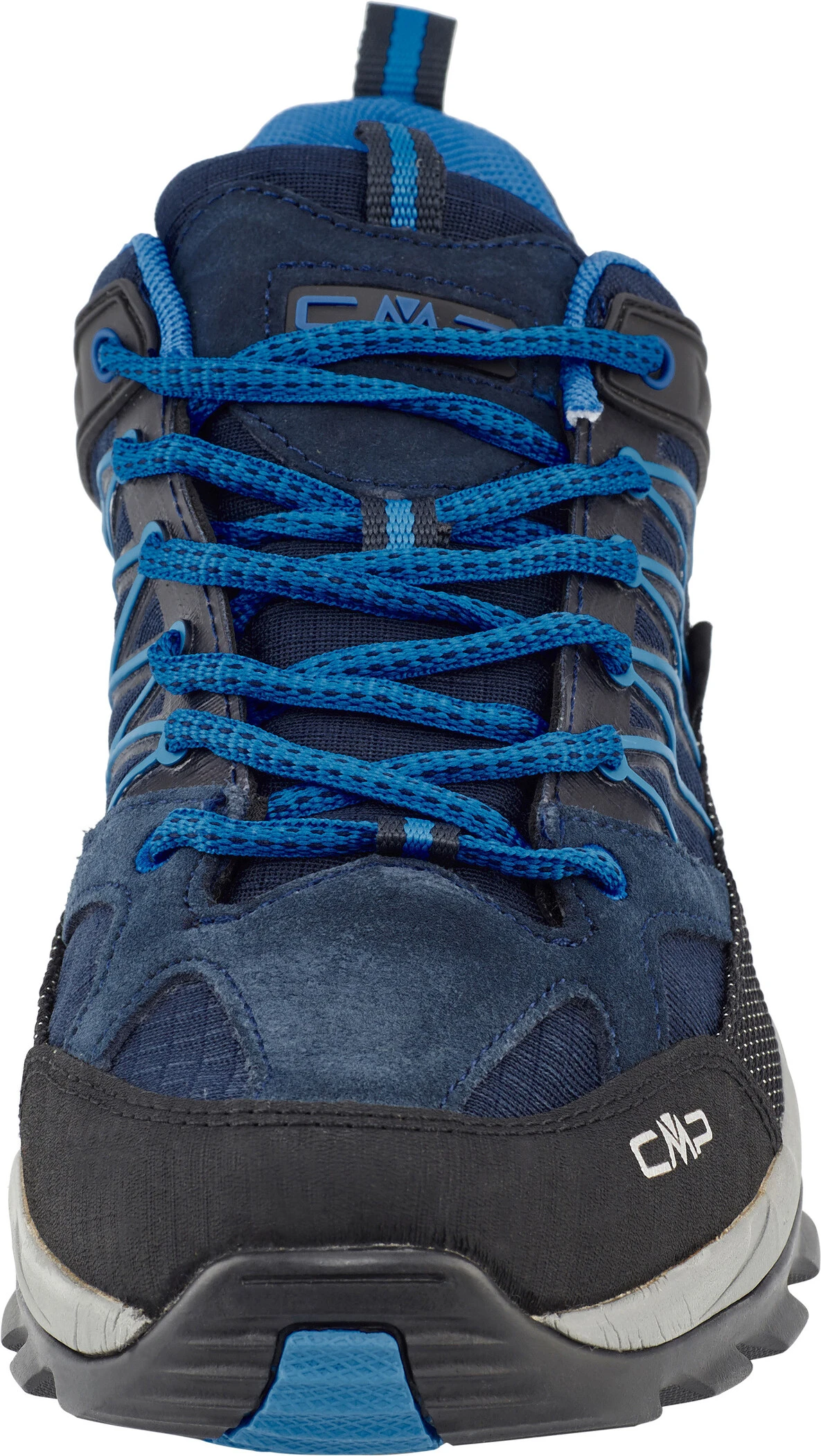 CMP Campagnolo Rigel WP Chaussures de trekking basses Homme, noir/bleu 2 CMP Campagnolo Rigel WP Chaussures de trekking basses Homme, noir/bleu – Image 2