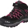 CMP Campagnolo Rigel WP Chaussures de trekking mi-hautes Enfant, bleu/noir