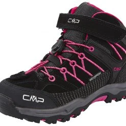 CMP Campagnolo Rigel WP Chaussures de trekking mi-hautes Enfant, bleu/noir