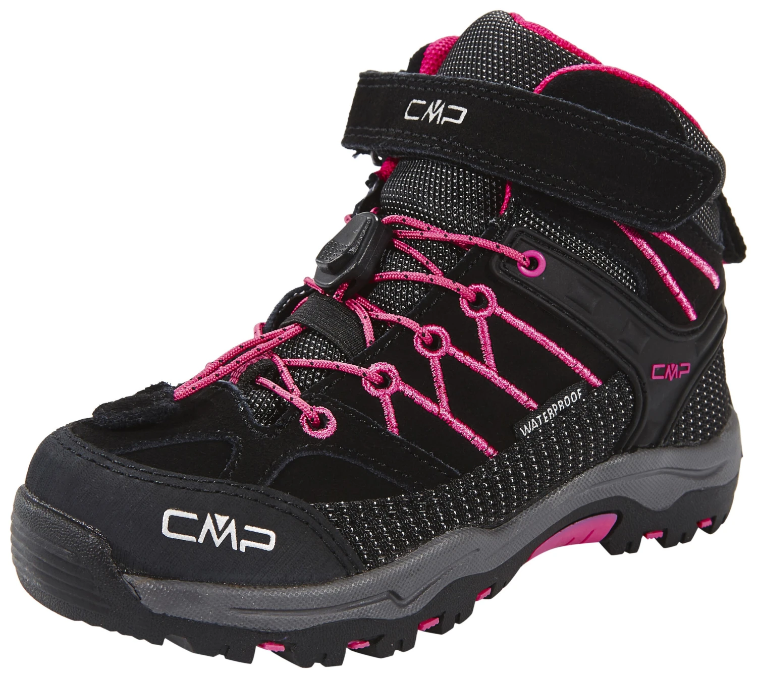 CMP Campagnolo Rigel WP Chaussures de trekking mi-hautes Enfant, violet/rose 1 CMP Campagnolo Rigel WP Chaussures de trekking mi-hautes Enfant, violet/rose