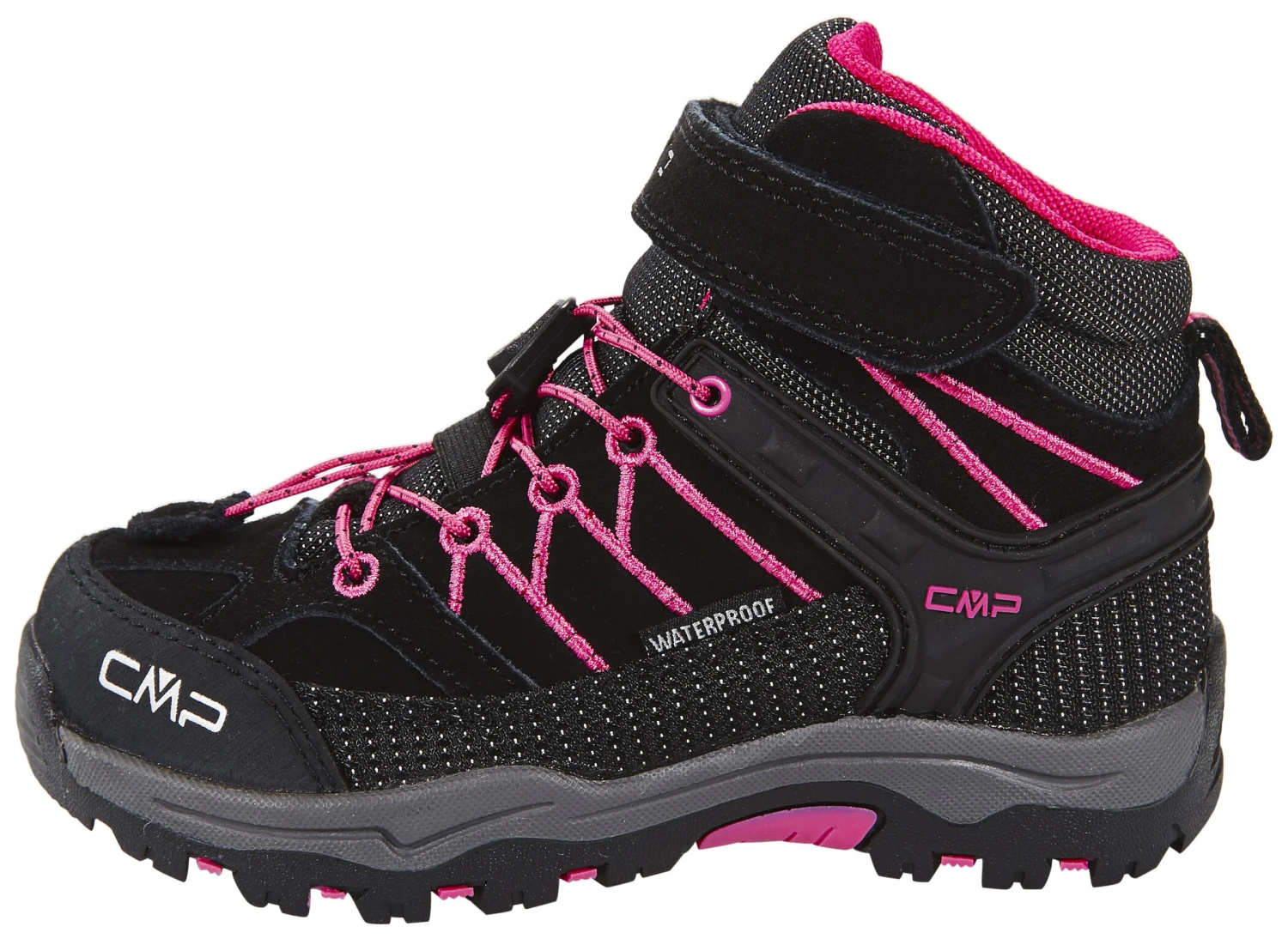 CMP Campagnolo Rigel WP Chaussures de trekking mi-hautes Enfant, noir/orange 5 CMP Campagnolo Rigel WP Chaussures de trekking mi-hautes Enfant, noir/orange – Image 5
