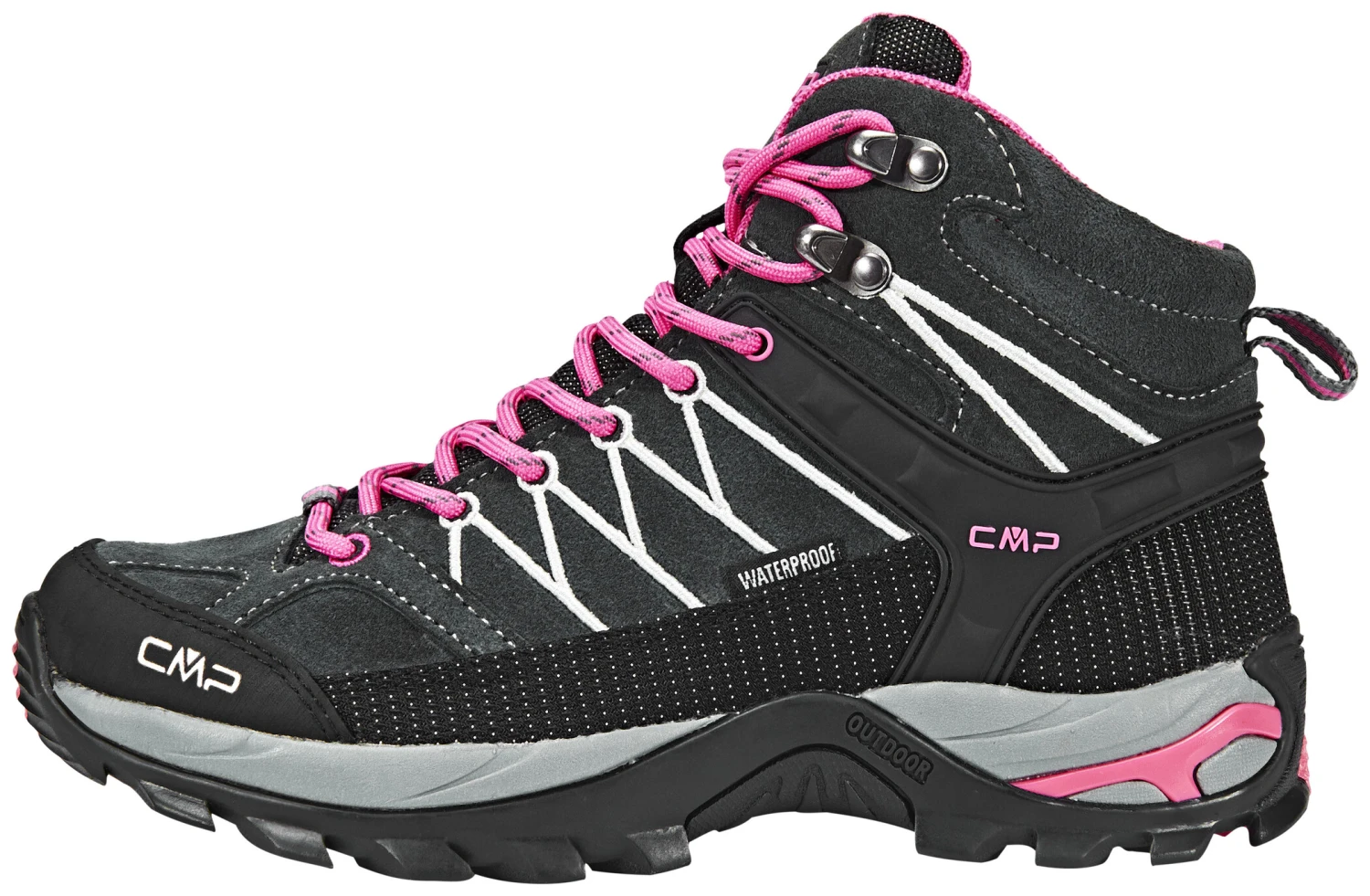 CMP Campagnolo Rigel WP Chaussures de trekking mi-hautes Femme, noir 3 CMP Campagnolo Rigel WP Chaussures de trekking mi-hautes Femme, noir – Image 3