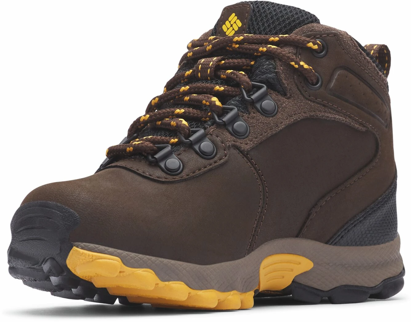 Columbia Newton Ridge Chaussures Adolescents, marron/jaune 4 Columbia Newton Ridge Chaussures Adolescents, marron/jaune – Image 4