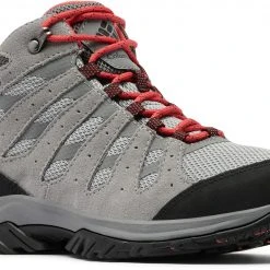 Columbia Redmond III Mid Waterproof Chaussures Femme, gris/noir