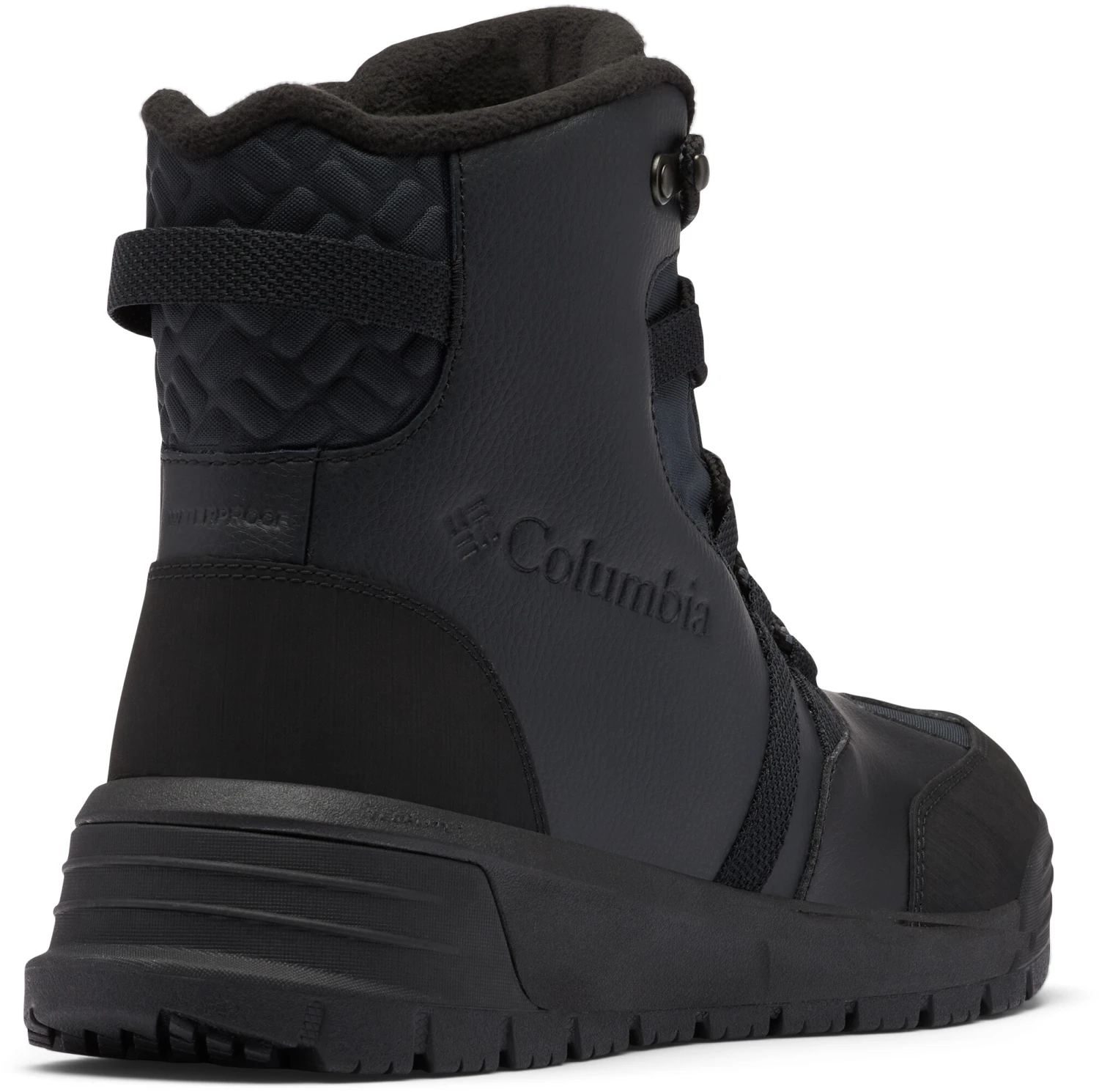 Columbia Snowtrekker Bottes Homme, noir/gris 3 Columbia Snowtrekker Bottes Homme, noir/gris – Image 3