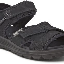 ECCO Exowrap 3S Sandales Femme, noir
