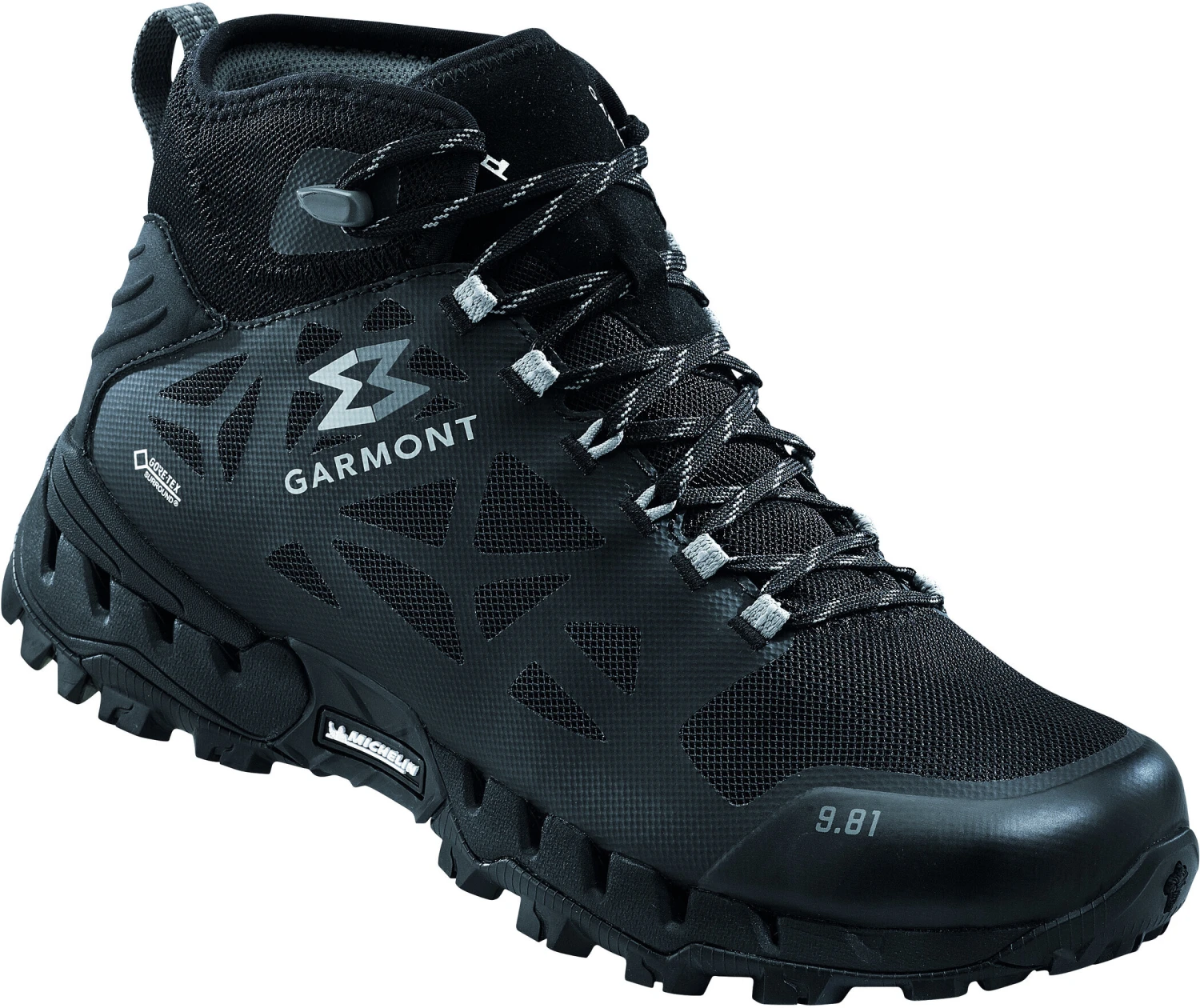 Garmont 9.81 N Air G 2.0 Mid GTX Chaussures Homme, noir 1 Garmont 9.81 N Air G 2.0 Mid GTX Chaussures Homme, noir