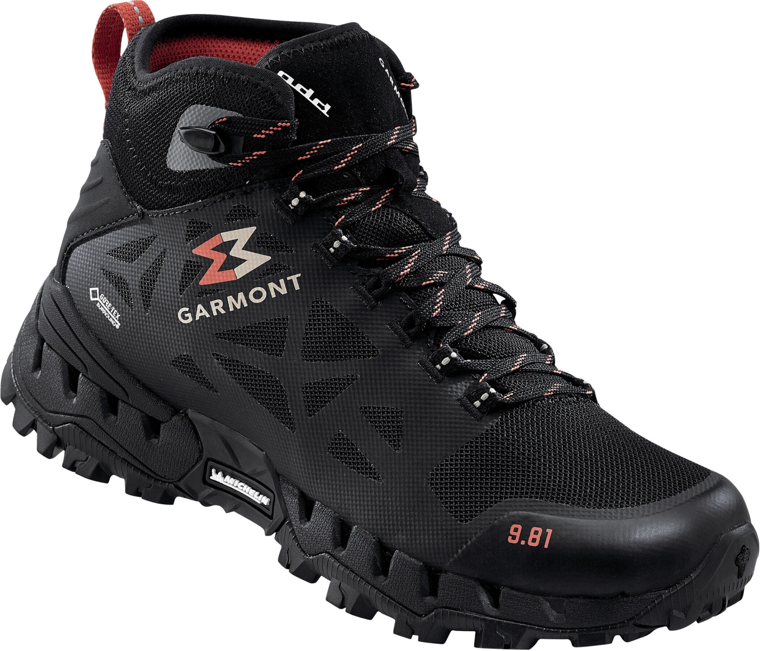 Garmont 9.81 N Air G 2.0 Mid GTX Chaussures Femme, noir 1 Garmont 9.81 N Air G 2.0 Mid GTX Chaussures Femme, noir