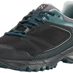 Haglöfs Trail Fuse GT Chaussures Femme, noir/Bleu pétrole