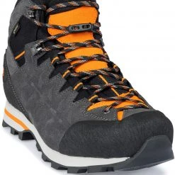 Hanwag Makra Light GTX Chaussures Homme, gris/orange 8 Hanwag Makra Light GTX Chaussures Homme, gris/orange -Chaussures Soldes Boutique hanwag makra light gtx shoes men asphalt orange 3