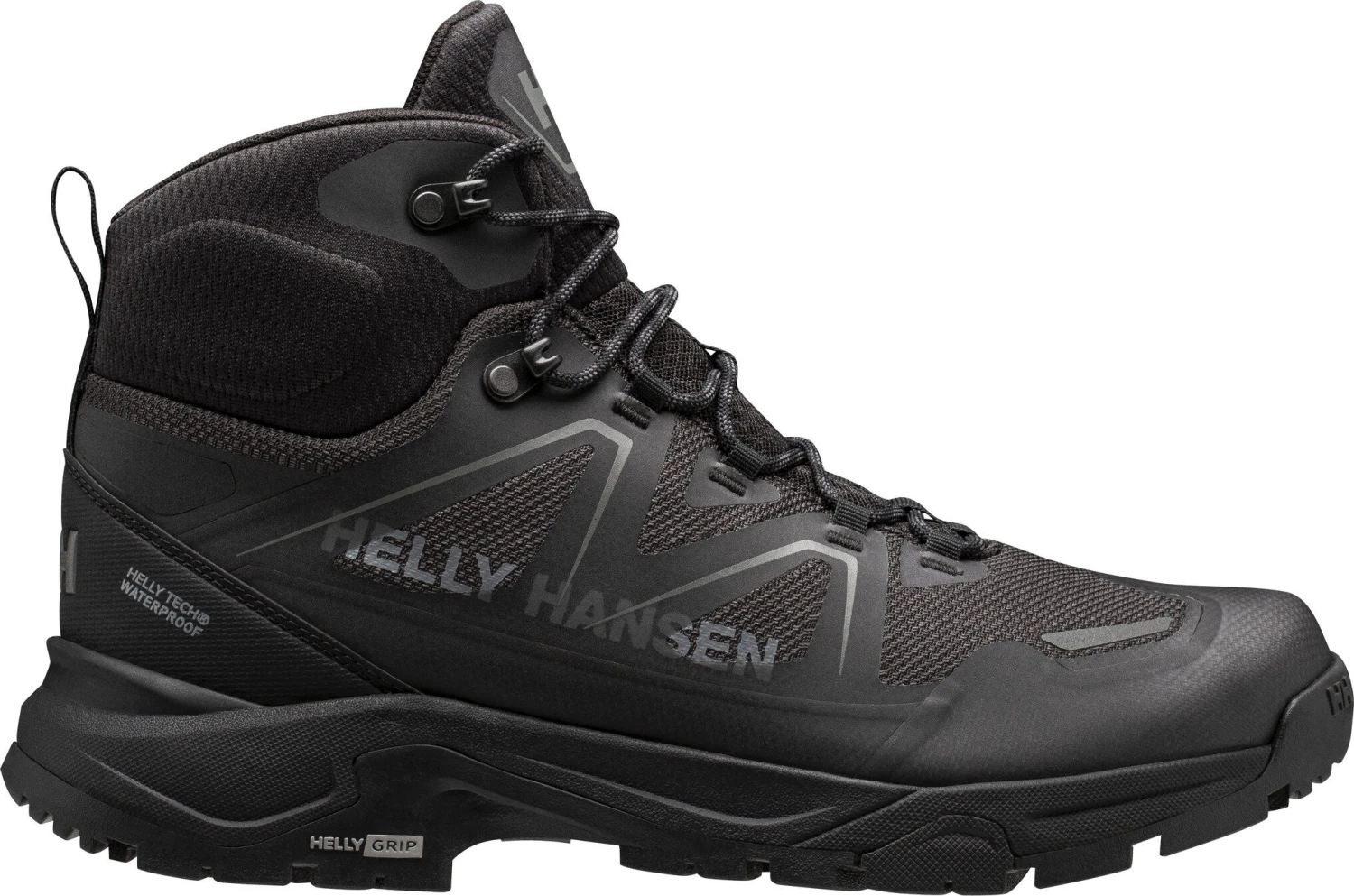 Helly Hansen Cascade Mid HT Chaussures Homme, noir/gris 4 Helly Hansen Cascade Mid HT Chaussures Homme, noir/gris – Image 4