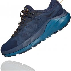 Hoka One One Kaha GTX Chaussures basses Femme, bleu 9 Hoka One One Kaha GTX Chaussures basses Femme, bleu -Chaussures Soldes Boutique hoka one one kaha gtx low shoes women black iris moroccan blue 4