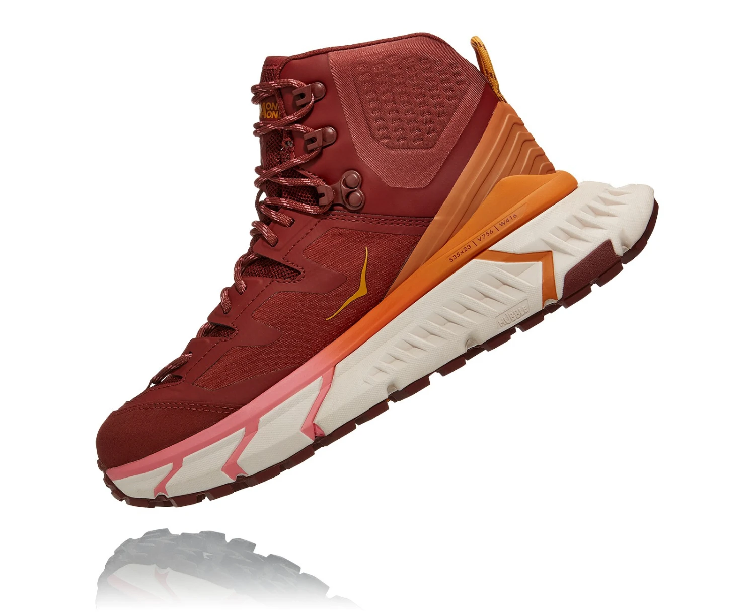Hoka One One Tennine Hike GTX Chaussures Femme, rouge/orange 4 Hoka One One Tennine Hike GTX Chaussures Femme, rouge/orange – Image 4