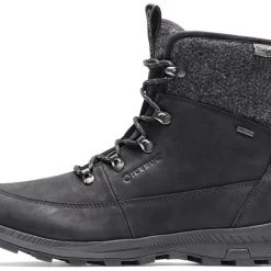 Icebug Adak Woolpower Michelin Bottes Femme, noir/gris