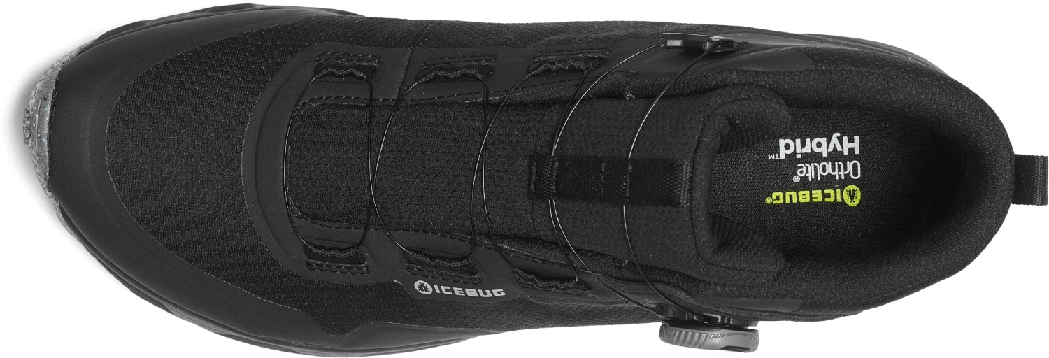 Icebug Rover Mid RB9X GTX Chaussures Homme, noir 5 Icebug Rover Mid RB9X GTX Chaussures Homme, noir – Image 5