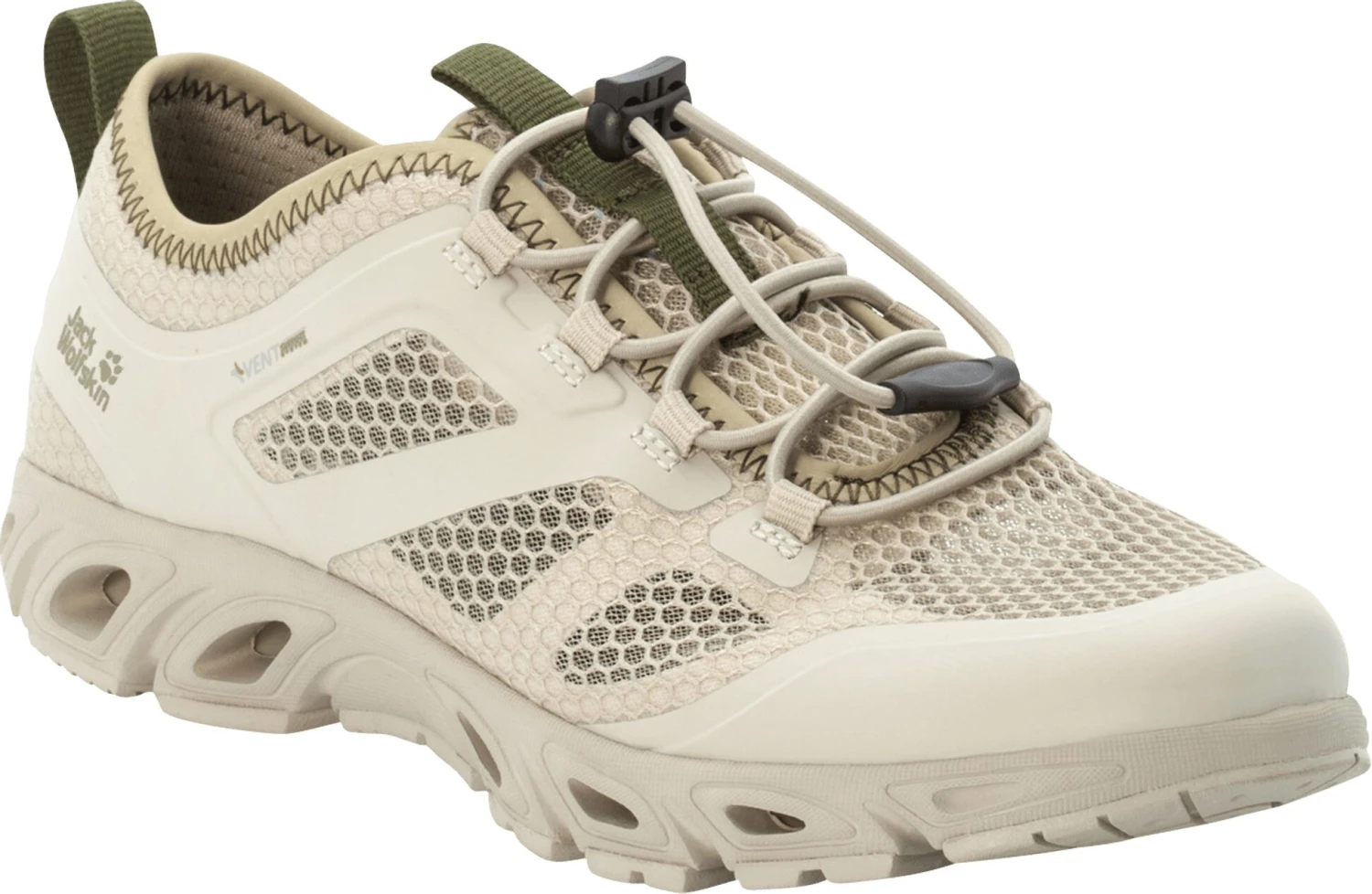 Jack Wolfskin Breezer Vent Chaussures basses Femme, beige 1 Jack Wolfskin Breezer Vent Chaussures basses Femme, beige