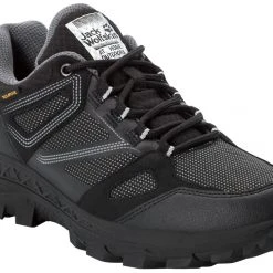 Jack Wolfskin Downhill Texapore Chaussures Basses Femme, noir/gris