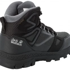 Jack Wolfskin Downhill Texapore Chaussures Mi-Hautes Femme, violet/rose -Chaussures Soldes Boutique jack wolfskin downhill texapore mid shoes women black grey 3
