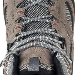 Jack Wolfskin Force Crest Texapore Chaussures mi-hautes Femme, gris/rose -Chaussures Soldes Boutique jack wolfskin force crest texapore mid shoes women tarmac grey pink 6