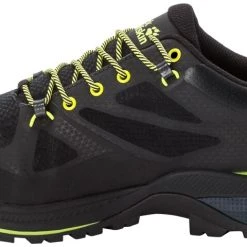 Jack Wolfskin Force Striker Texapore Chaussures Basses Homme, gris/olive -Chaussures Soldes Boutique jack wolfskin force striker texapore low shoes men black lime 4