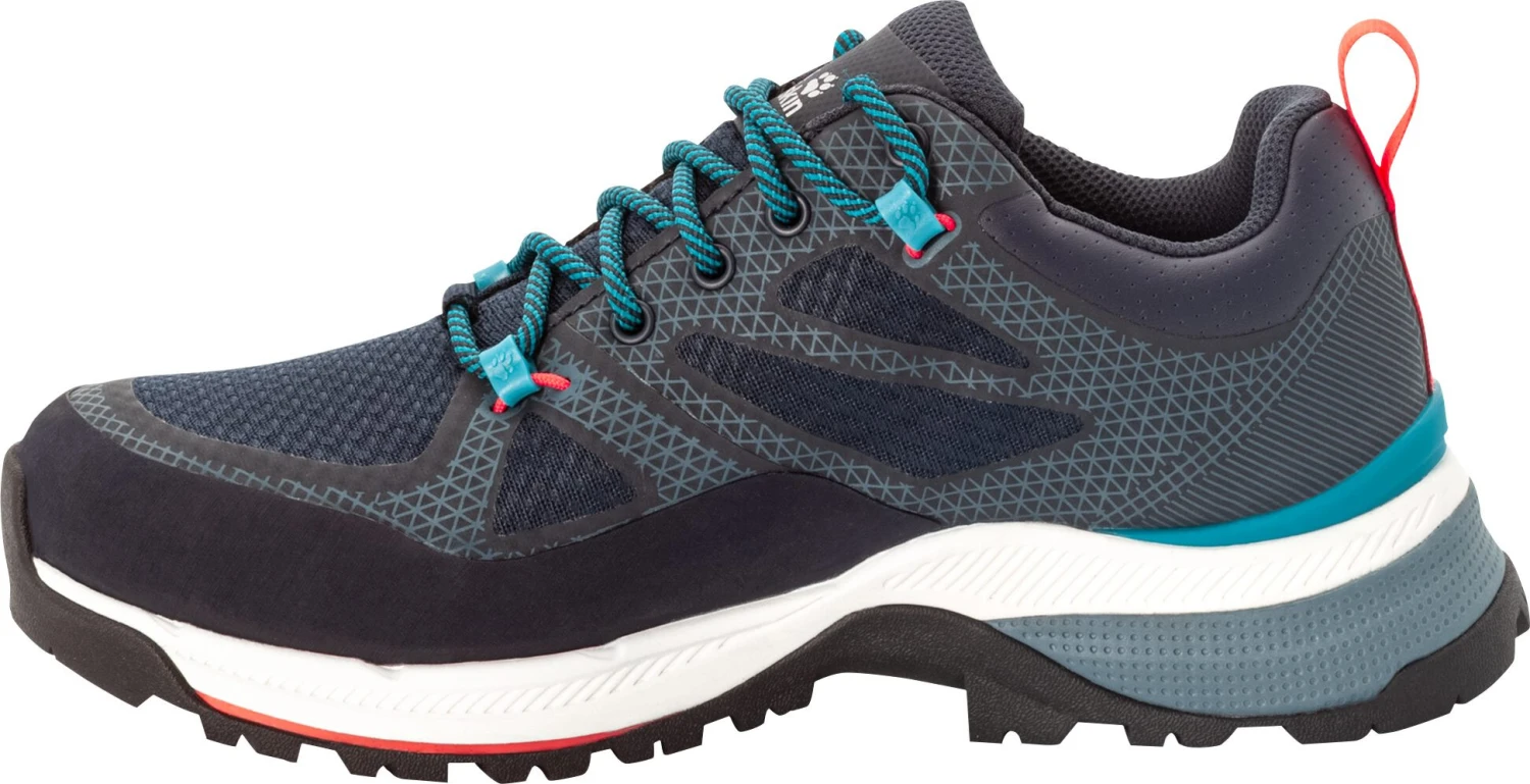 Jack Wolfskin Force Striker Texapore Chaussures basses Femme, bleu 2 Jack Wolfskin Force Striker Texapore Chaussures basses Femme, bleu – Image 2
