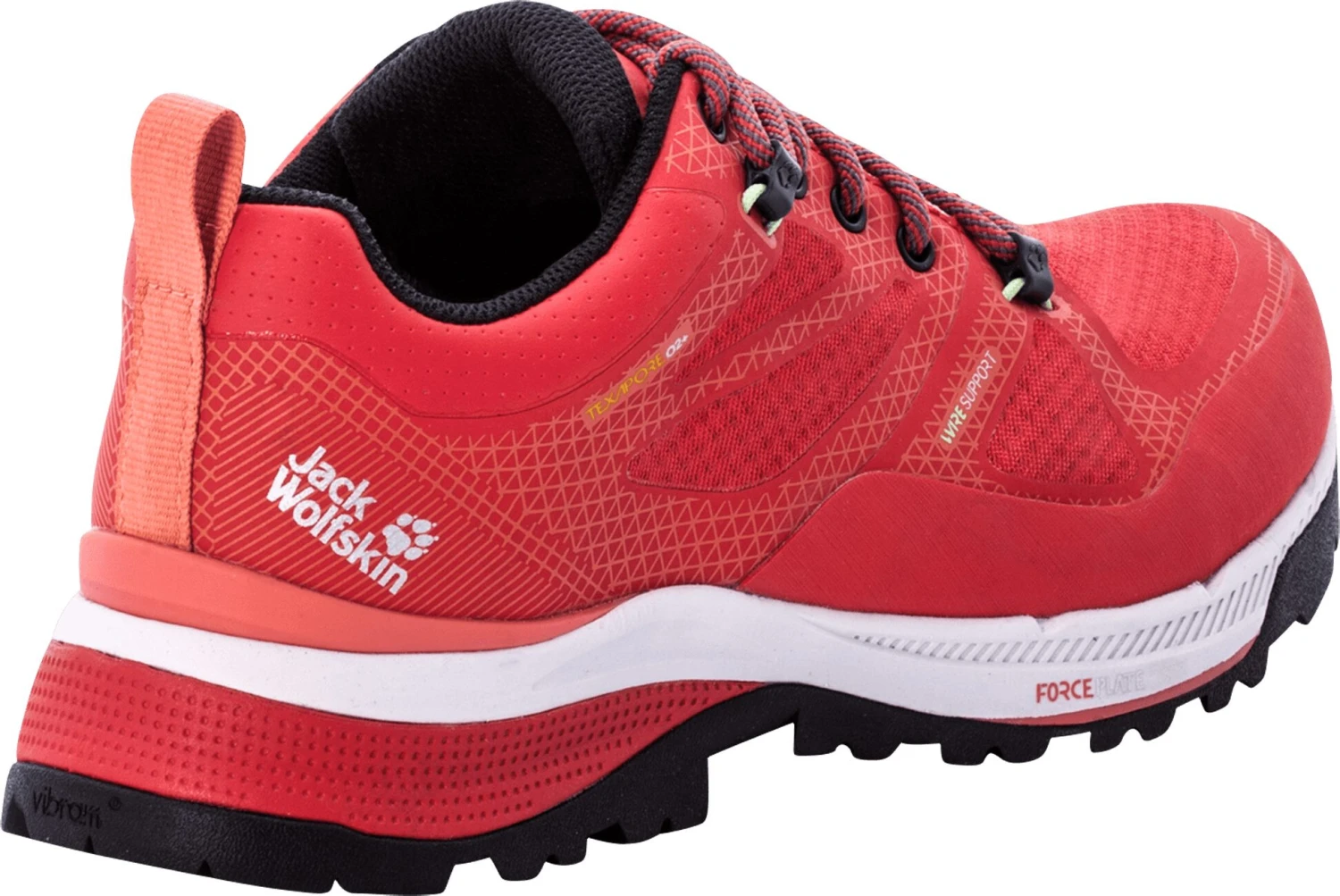 Jack Wolfskin Force Striker Texapore Chaussures basses Femme, rose 3 Jack Wolfskin Force Striker Texapore Chaussures basses Femme, rose – Image 3