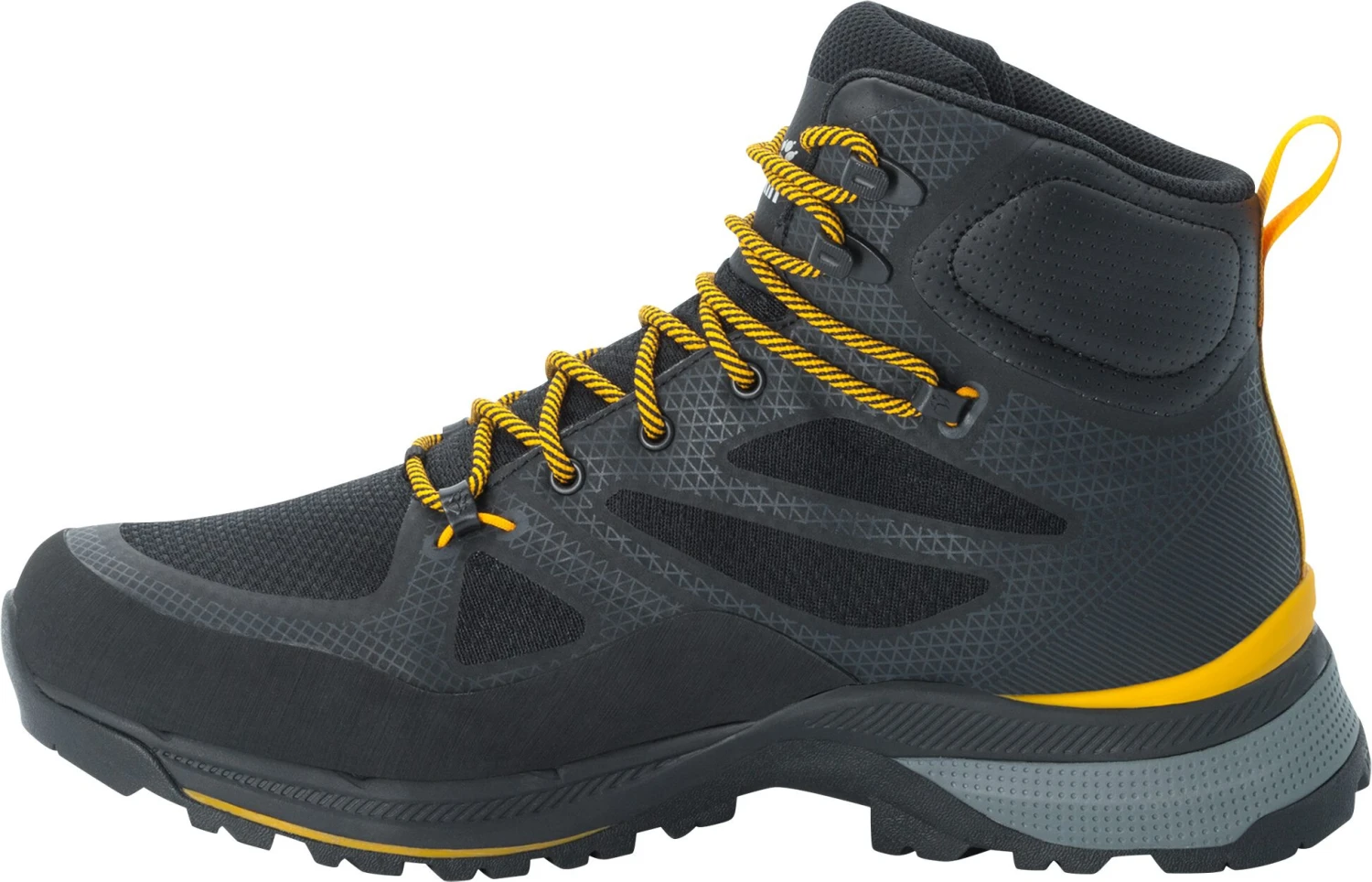 Jack Wolfskin Force Striker Texapore Chaussures mi-hautes Homme, noir 2 Jack Wolfskin Force Striker Texapore Chaussures mi-hautes Homme, noir – Image 2