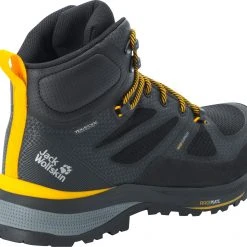 Jack Wolfskin Force Striker Texapore Chaussures mi-hautes Homme, noir 8 Jack Wolfskin Force Striker Texapore Chaussures mi-hautes Homme, noir -Chaussures Soldes Boutique jack wolfskin force striker texapore mid shoes men black burly yellow xt 3