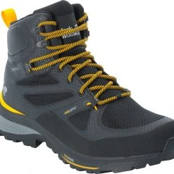 Jack Wolfskin Force Striker Texapore Chaussures mi-hautes Homme, noir 9 Jack Wolfskin Force Striker Texapore Chaussures mi-hautes Homme, noir -Chaussures Soldes Boutique jack wolfskin force striker texapore mid shoes men black burly yellow xt 4