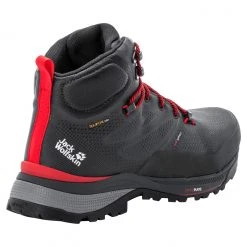 Jack Wolfskin Force Striker Texapore Chaussures mi-hautes Homme, gris/bleu -Chaussures Soldes Boutique jack wolfskin force striker texapore mid shoes men phantom red 3