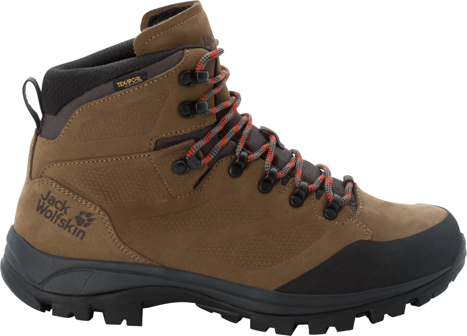 Jack Wolfskin Rebellion Texapore Chaussures mi-hautes Homme, marron 2 Jack Wolfskin Rebellion Texapore Chaussures mi-hautes Homme, marron – Image 2