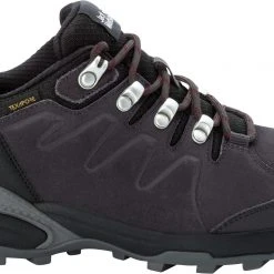 Jack Wolfskin Refugio Texapore Chaussures basses Femme, gris/violet